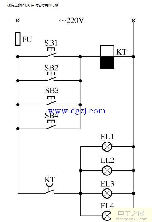 照明接线原理图_家庭照明电路图接线法大全