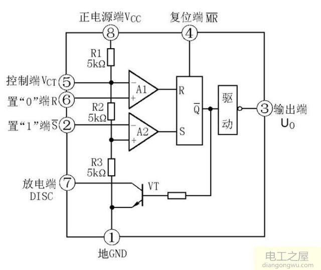 简述555定时器工作原理