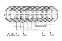 电机双层叠绕组端部连接方式