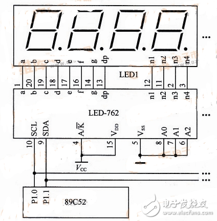 常用led数码管驱动电路图大全tm1650cd4511mc33993