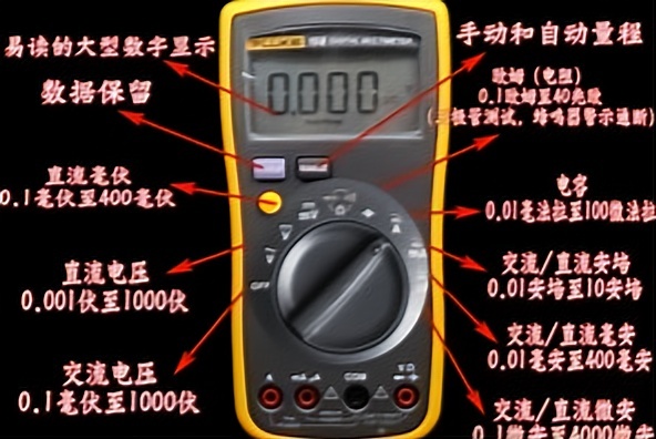 电工基础知识：数字万用表从入门到精通,新手看了就会!