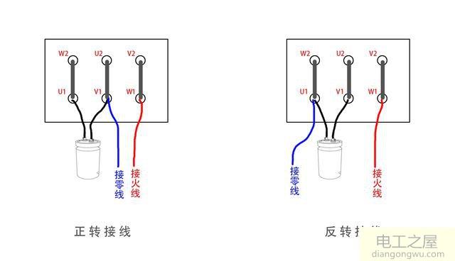 三相电机改为两相电机怎么改