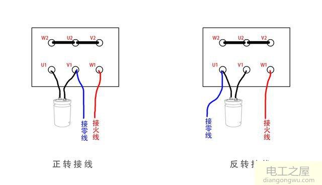 三相电机改为两相电机怎么改