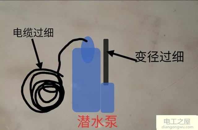 潜水泵抽几分钟就跳闸原因分析