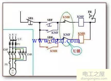 电机正反转电气原理图_电机正反转控制电气原理图