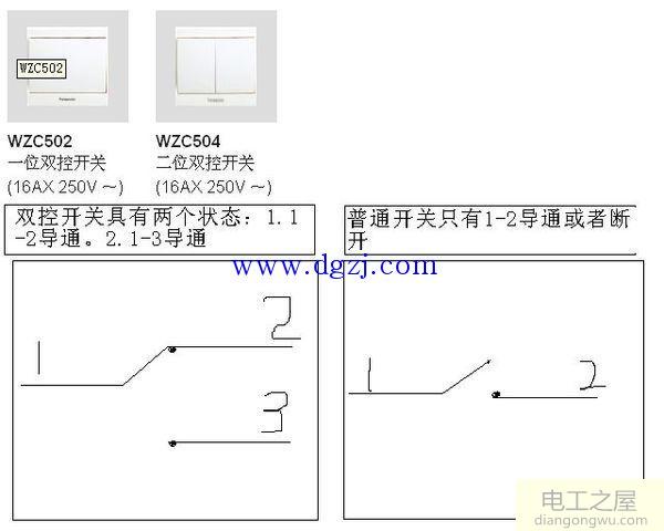 单联双控开关什么意思