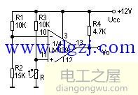 电压比较器电路图_lm393电压比较器电路图