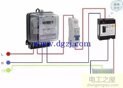 单相电表怎样接线?单相电表电接线图解