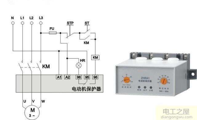 为什么电机综合保护器不能直接接到火线上