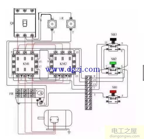 交流接触器工作原理及接线图