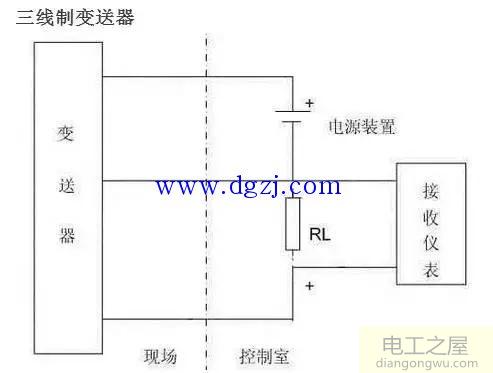 两线制三线制四线制变送器原理图接线图