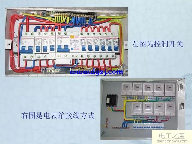 三相配电箱接线图讲解_配电箱控制柜接线图讲解