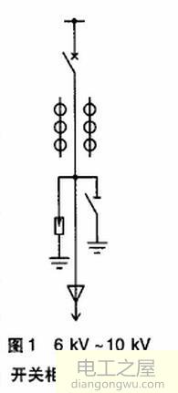 10kV开关柜正确主接线图解