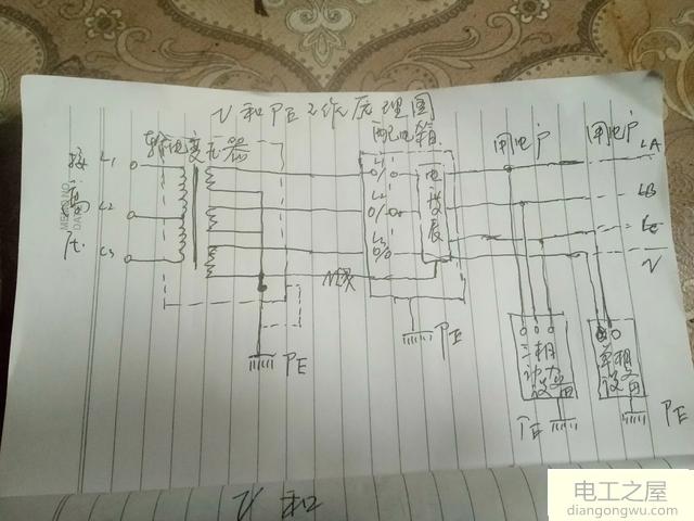 N(工作零)与pE工作原理接线图