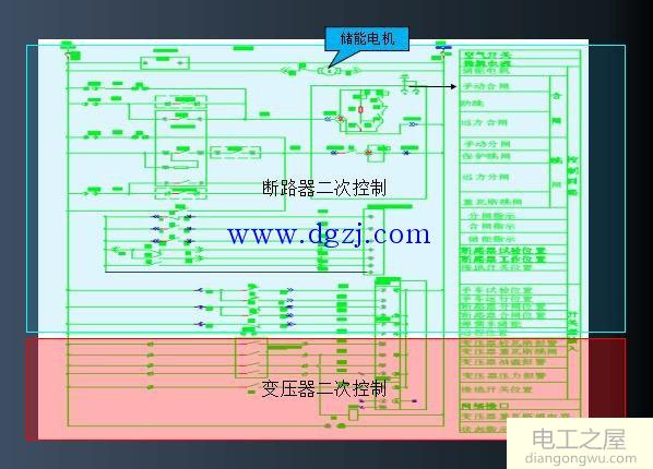 配电室二次设备有哪些?二次设备接线图