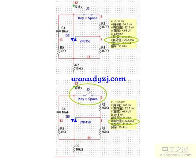 双向可控硅电路图_双向可控硅触发电路图