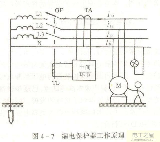 继电器是怎么实现电路漏电保护的