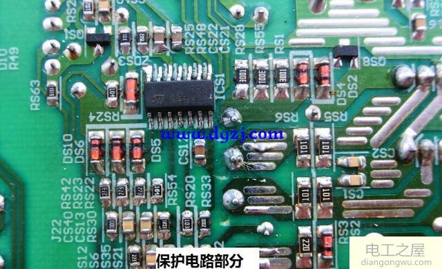 长虹液晶电视无待机电压维修实例