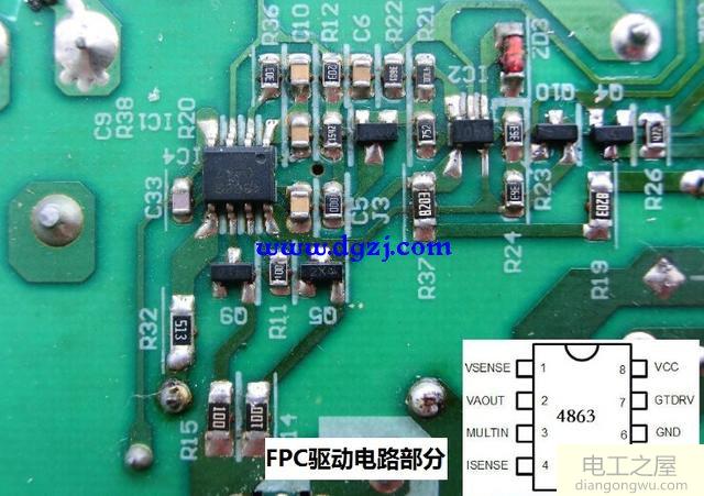 长虹液晶电视无待机电压维修实例