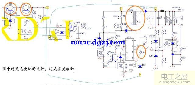 长虹液晶电视无待机电压维修实例