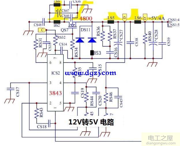 长虹液晶电视无待机电压维修实例