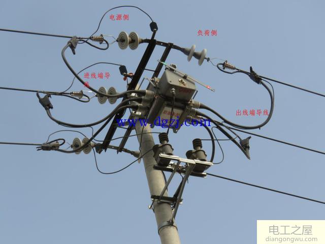 10kV配电线路设备图片与名称结构图解