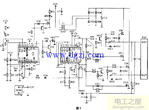 车载逆变器工作原理电路图