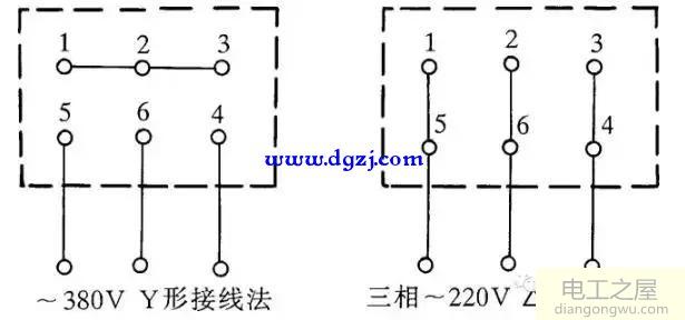 船舶电机常用接线方法图解