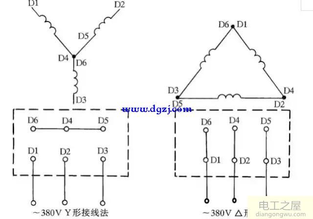 船舶电机常用接线方法图解