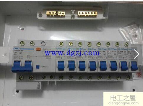 家用配电箱空气开关配置选择说明