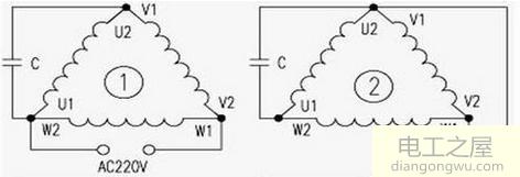三相电机改单相接线图_三相电机改单相接线方法