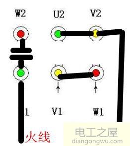 三相电机改单相接线图_三相电机改单相接线方法