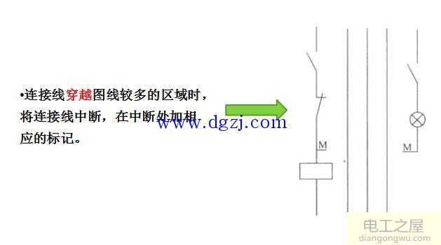 电气图导线表示方法和标注