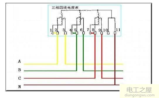 低压配电系统三相四线制地线和零线如何形成