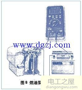 汽修工万用表的使用方法图解