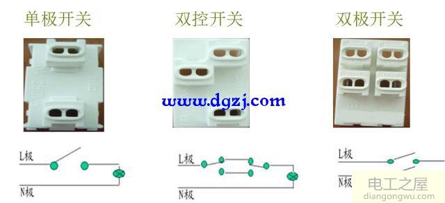 家用开关基础知识及接线图