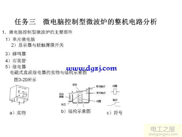 微波炉的工作原理及电路原理图