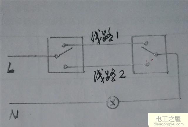 双控开关出现断路有电的原因