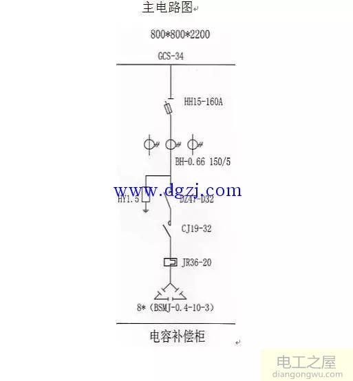 电容器补偿柜的作用_电容器柜一次电路原理介绍