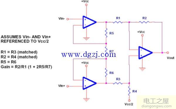 运算放大器电路图基本_经典运算放大器电路图