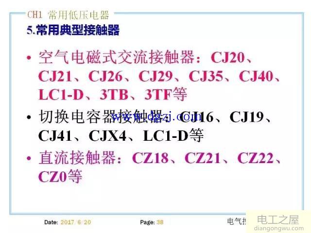 常用的低压电器有哪些?低压电器的分类