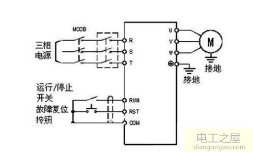 变频器电线怎么接线及注意事项