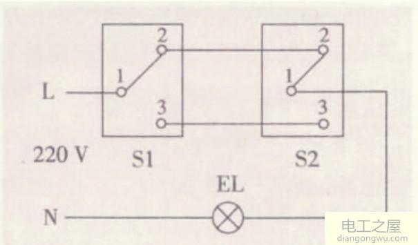 单控、双控和三控开关的用法及接线方式图