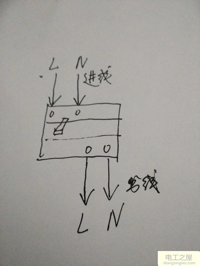 漏电开关上的L和N,哪一条是火线?哪一条是地线