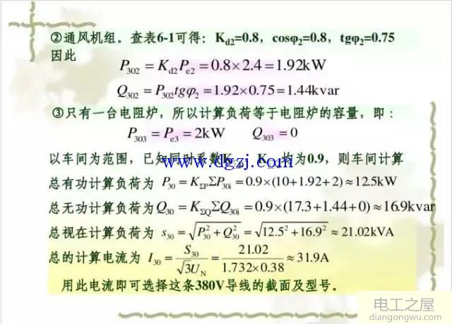 工厂用电负荷计算方法