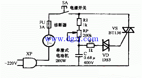 得禾手提式电动搅拌机电路图