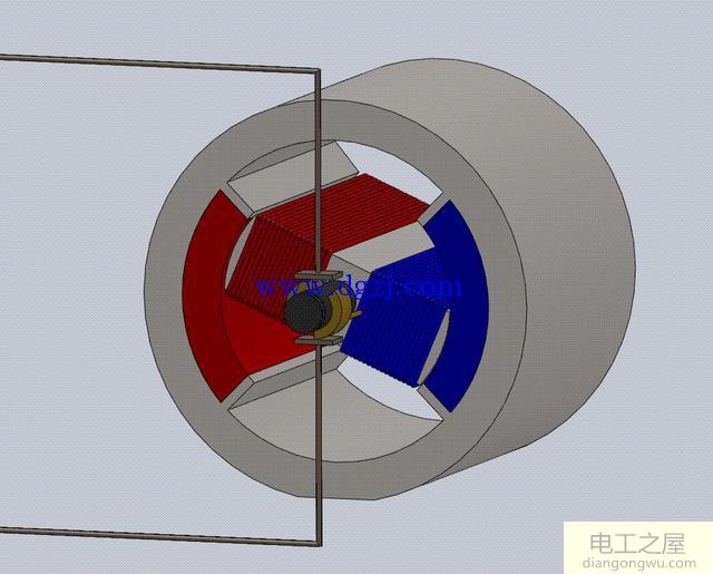 电动机的工作原理图解