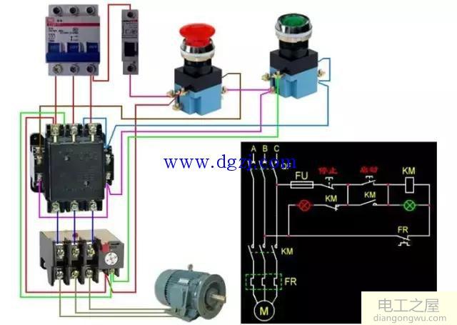 电气控制经典电路图集_电动机电气控制电路图