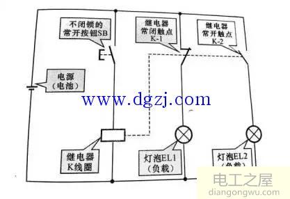 继电器的工作原理与接线图