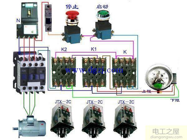 继电器的作用及接线法图解